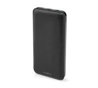 - Banque d'alimentation - 10000 mAh - 37 Wh - 3 A - PD 2.0 - 2 connecteurs de sortie (USB, USB-C) - noir