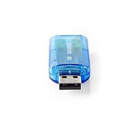 Nedis Carte son USCR10051BU – USB – 5.1 canaux