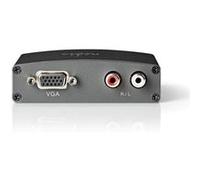 NEDIS VCON3411AT Convertisseur HDMI vers VGA, 1 entrée á Entrée HDMI, VGA + 2 Sorties RCA (G/D) G