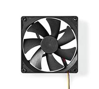 Nedis Ventilateur boîtier PC DCFAN14025BK – DC – Roulement hydro – 140 x 140 x 25 mm