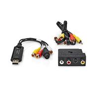 Nedis VGRRU101BK Grabber vidéo | USB 2.0 | 480p | Câble A/V/péritel