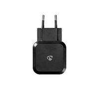 Nedis Wall Charger - Adaptateur Secteur - 4.8 A - 2 Connecteurs De Sortie (Usb) - Noir