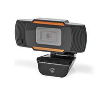 Nedis Webcam WCAM100BK Full HD 1920×1080 30fps Mise au point fixe Microphone intégré Noir
