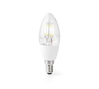 Nedis Ampoule LED intelligente Wi‑Fi C37 E14 5 W 400 lm Blanche