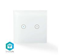 Nedis Wi-Fi Smartlife Interrupteur mural double