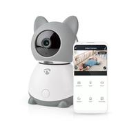 Nedis Smartlife Full Hd 1080p Baby Monitor Argenté One Size / EU Plug 220V Enfants