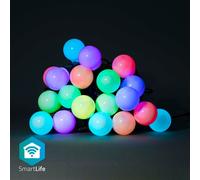 Nedis Wifilp03C20 Smartlife Decorative Led Party Light Wi-Fi Rgb 20 LEDs 10 M Android&Trade ; / Ios