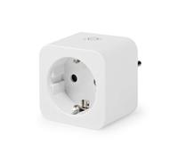 Nedis WIFIP121EWT Prise intelligente 3680 W Maison, Bureau Blanc