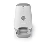 Nedis WIFIPET10CWT gamelle et abreuvoir pour chiens et chats Gris, Blanc Chat (animal) / Chien