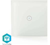 Nedis Wifiws10Wt Interrupteur d'éclairage intelligent Wi-Fi Simple