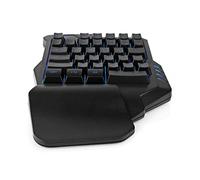 NEDIS Wired Gaming Keyboard | USB Type-A | Foil Keys | RGB | One-Handed | Universal | Power Cable Length: 1.60 m | Gaming