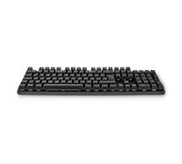 NEDIS Wired Gaming Keyboard | USB Type-A | Touches mécaniques | LED | AZERTY | FR-Layout | Alimentation par USB | Longueur du câble d'alimentation : 1.50 m | Gaming, Noir