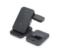 Nedis Wireless 3-in-1 Charger | 15W | USB-A / USB-C® avec indicateur LED