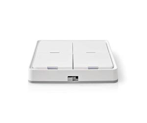 Nedis ZBWS40WT Smartlife Interrupteur Mural WiFi Blanc