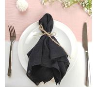NEDLON 100PCS Terracotta Sewing Cloth Napkins 30x30cm Cotton Fabric Serviette Gauze Table Towels Wedding Decoration