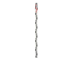 Nedo Mire télescopique Nedo L.1,22-5m 5 pcs. avec niveau à bulle Quantité:1