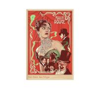 NEDOES Moulin Rouge Poster sur toile - Décoration murale pour salon, chambre à coucher - Style sans cadre - 50 x 75 cm