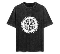 Neds Atomic Dustbin White Logo Black T-Shirt Mens Tee Unisex Tops XXL