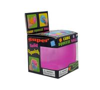 Nee Anti Stress Glaçon Squishy Cube Jouet Fidget Accessoires Bureau Pratique Objet Tactile Agitation Divertissement Sain Relaxant Pur Plaisir Doh (A4 Purple, 5.5cm)