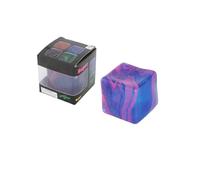 Nee Glaçon Squishy Cube Anti Stress Jouet Fidget Bloc Decompression Apaiser Esprit Ame Soulager Pression Quotidienne Outil Ludique Fabuleux Tres Pratique Doh (B3 Pink, 5.5cm)