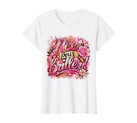 Née pour Briller ! Cadeau Femme Original Humour Anniversaire T-Shirt