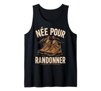 Neé pour randonner - Randonneur & randonneuse Débardeur