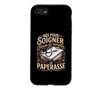 Née pour Soigner Forcée De Remplir La Paperasse Coque pour iPhone SE (2020) / 7/8