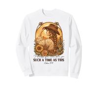 Née pour Un Temps comme celui-ci : Femme Western Sweatshirt