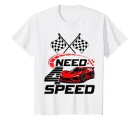 Need 4 Speed Racing Racecar 4 Ans 4ème Anniversaire garçon Fille T-Shirt