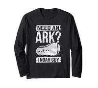 Need an Ark I Noah Guy Éducation Religieuse chrétienne Amusante Manche Longue