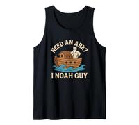 Need an Ark I Noah Guy Funny Biblique Jeu de Mots Religieux Débardeur