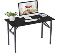 Need Bureau d’Ordinateur Informatique Pliante 120x60cm Table d’étude/à dîner Pliable pour Maison/Bureau, Noir,AC5CB
