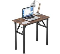 Need Bureau d’Ordinateur Informatique Pliante Table d’étude/à dîner Pliable pour Maison/Bureau,80x40CM, Vintage