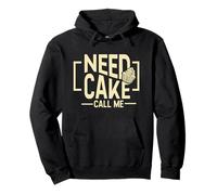 Need Cake Call Me Funny Pâtissier Chef Sweat à Capuche