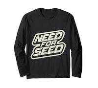 Need for Seed Funny Gardener Gardening Quote Joke Saying Manche Longue