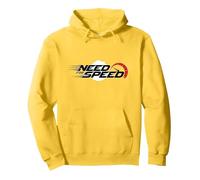 Need for Speed Cars Racing Compteur de Vitesse Graphique Sweat à Capuche, Unisexe pour Adultes, Citron, M