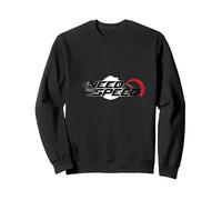 Need for Speed Cars Racing Compteur de Vitesse Graphique Sweatshirt, Unisexe pour Adultes, Noir, M