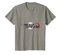 Need for Speed Cars Racing Compteur de Vitesse Graphique T-Shirt, Enfant, Ardoise, 3 Ans