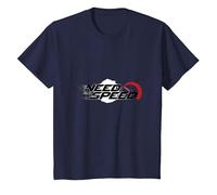 Need for Speed Cars Racing Compteur de Vitesse Graphique T-Shirt, Enfant, Bleu Marine, 3 Ans