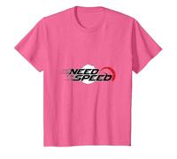 Need for Speed Cars Racing Compteur de Vitesse Graphique T-Shirt, Enfant, Rose chiné, 3 Ans