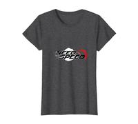 Need for Speed Cars Racing Compteur de Vitesse Graphique T-Shirt, Femme, Chiné Foncé, S