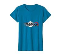 Need for Speed Cars Racing Compteur de Vitesse Graphique T-Shirt, Femme, Saphir, XL