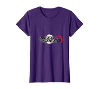 Need for Speed Cars Racing Compteur de Vitesse Graphique T-Shirt, Femme, Violet, 3XL