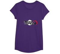 Need for Speed Cars Racing Compteur de Vitesse Graphique T-Shirt, Fille, Violet, L