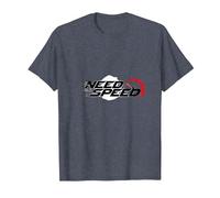 Need for Speed Cars Racing Compteur de Vitesse Graphique T-Shirt, Homme, Bleu Chiné, M