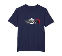 Need for Speed Cars Racing Compteur de Vitesse Graphique T-Shirt, Homme Grandes Tailles, Bleu Marine, 2X Tall