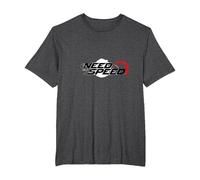 Need for Speed Cars Racing Compteur de Vitesse Graphique T-Shirt, Homme Grandes Tailles, Chiné Foncé, 6X Tall