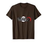 Need for Speed Cars Racing Compteur de Vitesse Graphique T-Shirt, Homme, Marron, M