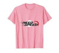 Need for Speed Cars Racing Compteur de Vitesse Graphique T-Shirt, Homme, Rose, M