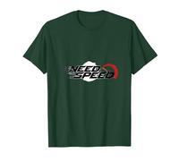 Need for Speed Cars Racing Compteur de Vitesse Graphique T-Shirt, Homme, Vert Forêt, M